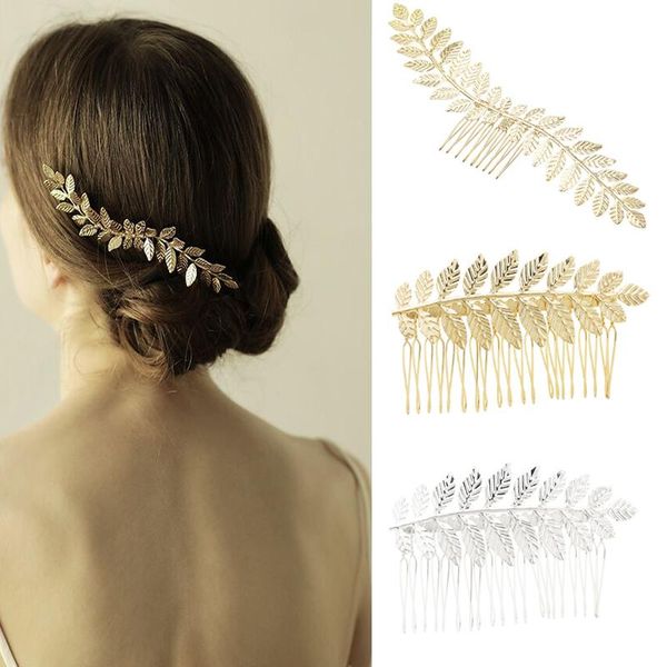 greek bridal gold leaf hair combs clip hairpin women wedding hair accessories headdress boho head jewelry headpiece, Golden;silver
greek bridal gold leaf hair combs clip hairpin women wedding hair accessories headdress boho head jewelry headpiece, Golden;silver