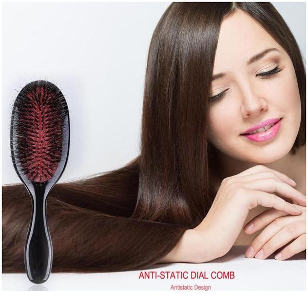 professional anti-static boar bristle hair comb salon hairdressing hair brush combs hair styling tools professional ant jllego, Silver
professional anti-static boar bristle hair comb salon hairdressing hair brush combs hair styling tools professional ant jllego, Silver