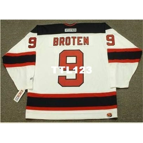 121 #9 neal broten new jersey devils 1995 ccm hockey jersey or custom any name or number retro jersey, Black
121 #9 neal broten new jersey devils 1995 ccm hockey jersey or custom any name or number retro jersey, Black