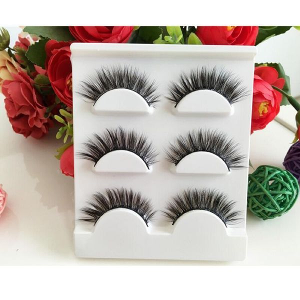 false eyelashes arrival 3 pairs natural thick 3d makeup fake cross eye lashes extensions
false eyelashes arrival 3 pairs natural thick 3d makeup fake cross eye lashes extensions