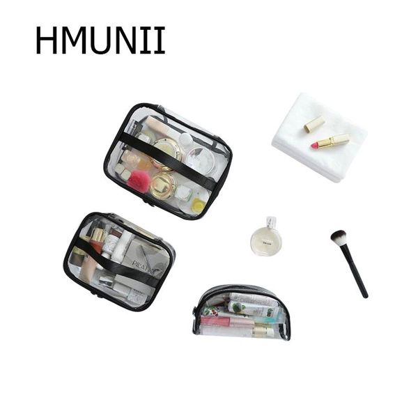hmunii pvc transparent cosmetic bag women's travel waterproof clear wash organizer pouch beauty makeup case accessories supplies
hmunii pvc transparent cosmetic bag women's travel waterproof clear wash organizer pouch beauty makeup case accessories supplies