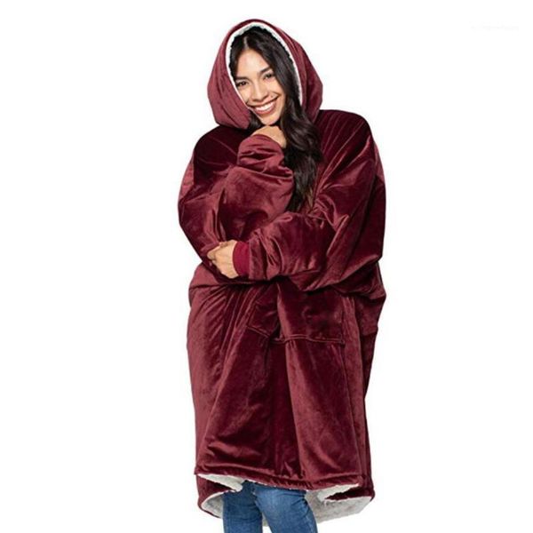 winter warm tv pocket hooded blankets adults kids bathrobe sofa cozy blanket sweatshirt plush coral fleece blankets outwears1
winter warm tv pocket hooded blankets adults kids bathrobe sofa cozy blanket sweatshirt plush coral fleece blankets outwears1