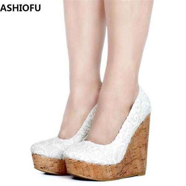 ashiofu handmade womens wadge heel pumps air-mesh slip-on party prom dress shoes club fashion court shoes, Black
ashiofu handmade womens wadge heel pumps air-mesh slip-on party prom dress shoes club fashion court shoes, Black