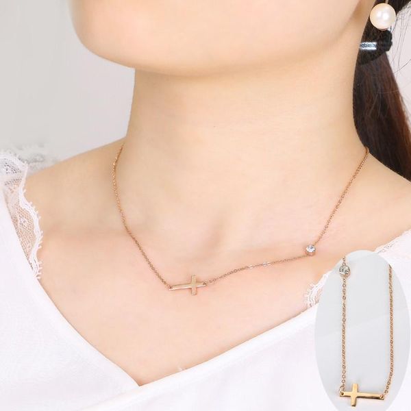 1pc stainless steel cross pendant & necklace for men/women sliver/gold/rose gold chain religious christian jewelry gifts, Silver
1pc stainless steel cross pendant & necklace for men/women sliver/gold/rose gold chain religious christian jewelry gifts, Silver