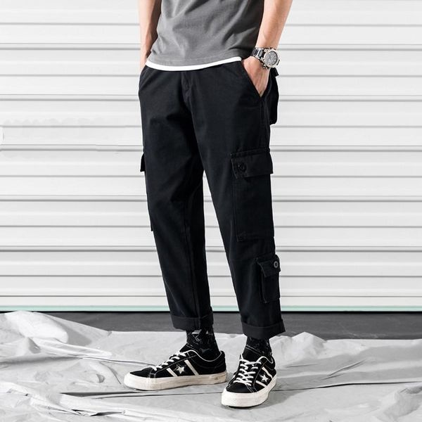 men's pants 2021 jogger overalls casual trousers multi-pocket male sweatpants streetwear straight-leg sports 3xl, Black
men's pants 2021 jogger overalls casual trousers multi-pocket male sweatpants streetwear straight-leg sports 3xl, Black