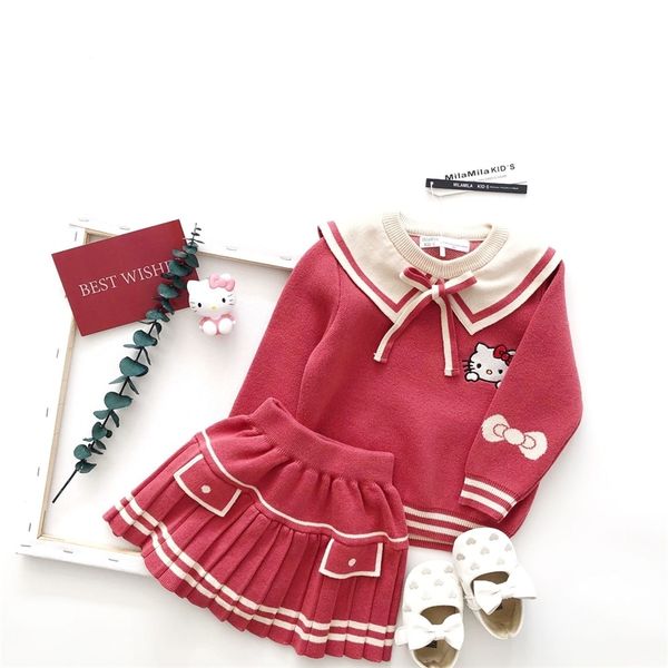 tonytaobaby autumn and winter dresses new kids' dresses pink cartoon girls' knitted sweater suit toddler girl winter clothes y2003, White
tonytaobaby autumn and winter dresses new kids' dresses pink cartoon girls' knitted sweater suit toddler girl winter clothes y2003, White