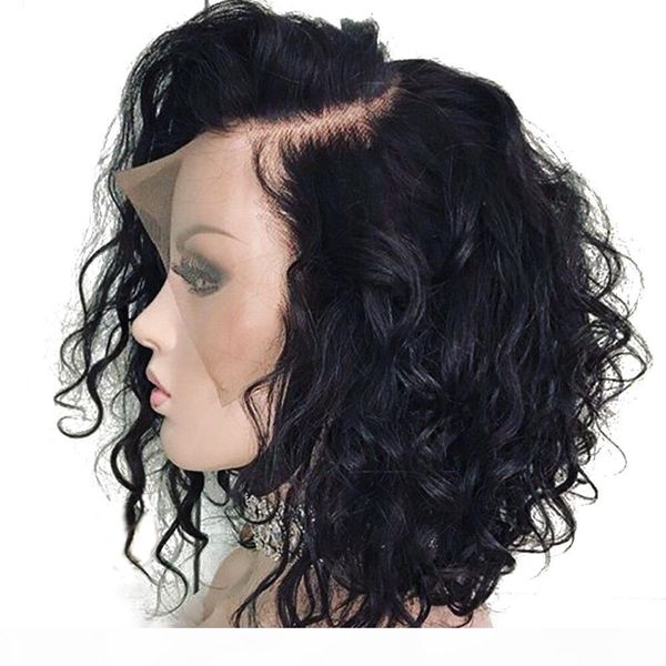 bythair short wavy bob wig lace front human hair wigs bleached knots virgin brazilian full lace wig pre plucked natural hairline, Black;brown
bythair short wavy bob wig lace front human hair wigs bleached knots virgin brazilian full lace wig pre plucked natural hairline, Black;brown