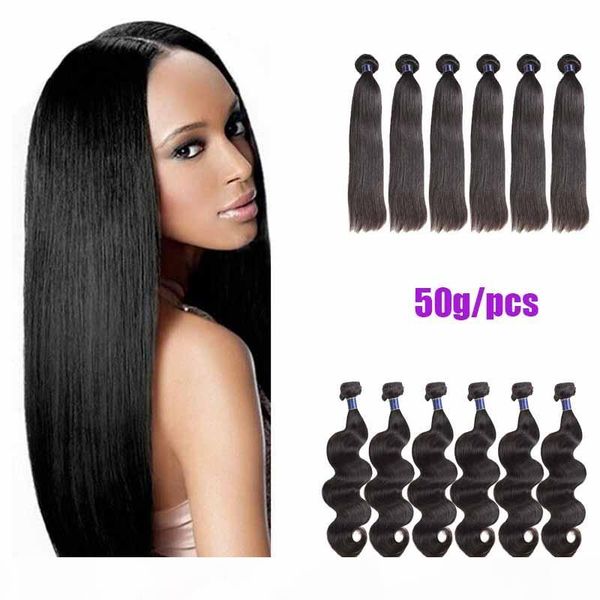 brazilian virgin straight body wave hair weaves 5 6 8 bundles lot 10-26 inches 100% unprocessed indian human hair weaves straight 50g pcs, Black
brazilian virgin straight body wave hair weaves 5 6 8 bundles lot 10-26 inches 100% unprocessed indian human hair weaves straight 50g pcs, Black