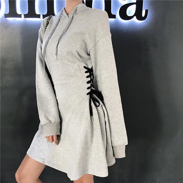 2020 autumn tracksuit lace up adjustable tie bow waist slim hooded dress women fitness sweatshirt sport dress female elegant top, Black;gray
2020 autumn tracksuit lace up adjustable tie bow waist slim hooded dress women fitness sweatshirt sport dress female elegant top, Black;gray