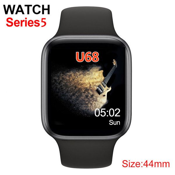 u68 smart watch series 5 1to1 44mm bluetooth call message push music smartwatch siri voice control sport wristband bracelet for android ios
u68 smart watch series 5 1to1 44mm bluetooth call message push music smartwatch siri voice control sport wristband bracelet for android ios