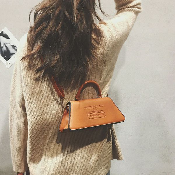 bag for women retro korean version of the chic trapezoidal small bag female letter handbags wild stereotype shoulder messenger
bag for women retro korean version of the chic trapezoidal small bag female letter handbags wild stereotype shoulder messenger