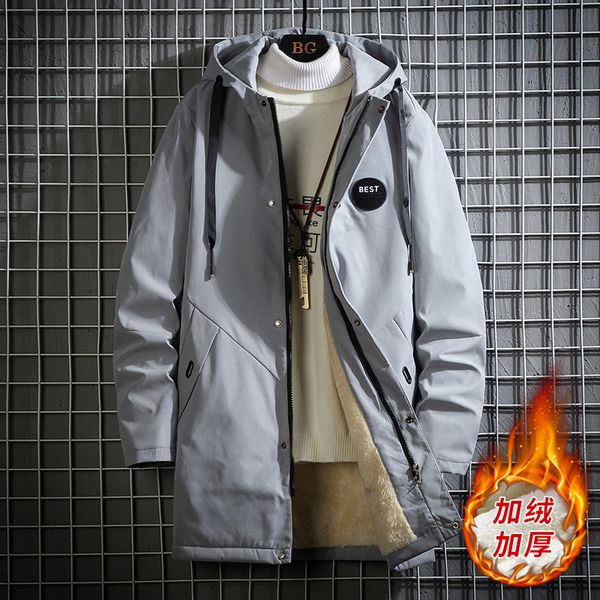 winter windbreaker mid long cashmere thickened trend handsome coat men's cape, Tan;black
winter windbreaker mid long cashmere thickened trend handsome coat men's cape, Tan;black