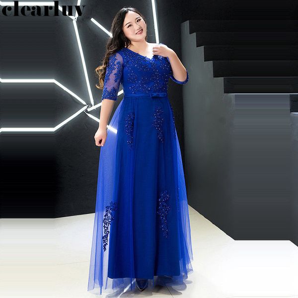 formal evening dress royal blue pearl women party dresses new v-neck plus size robe de soiree half sleeve evening gown lj201123, White;black
formal evening dress royal blue pearl women party dresses new v-neck plus size robe de soiree half sleeve evening gown lj201123, White;black