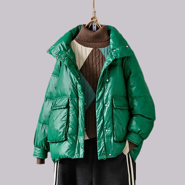 autumn winter women coats women's jacket casual loose white duck high collar down jackets ladies coat 201006, Black
autumn winter women coats women's jacket casual loose white duck high collar down jackets ladies coat 201006, Black