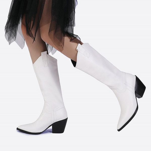 boots 2021 fashion knee high women pu leather heel long autumn western pointed toe winter female1, Black
boots 2021 fashion knee high women pu leather heel long autumn western pointed toe winter female1, Black