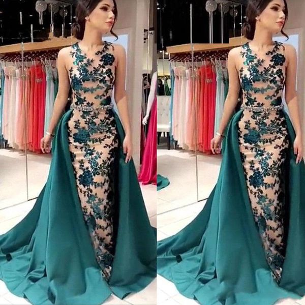 desginer jewel neckline mermaid with oveskirts prom dresses high end quality party dress sleeveless in, Black
desginer jewel neckline mermaid with oveskirts prom dresses high end quality party dress sleeveless in, Black