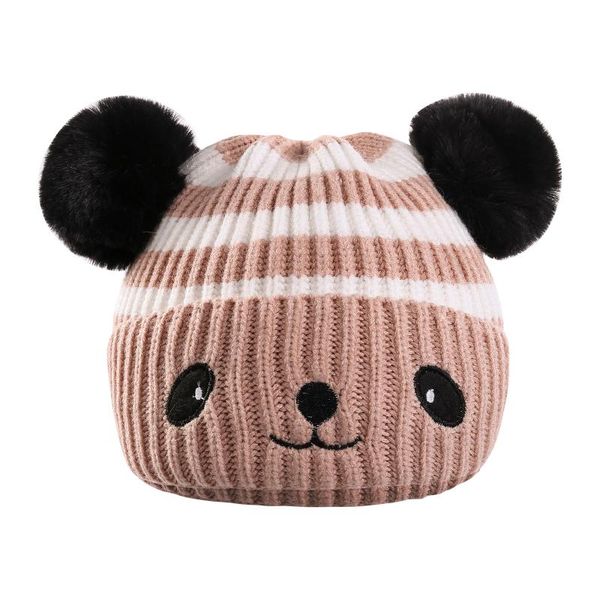 beanie/skull caps kids baby cap protective ear hat cartoon panda plush ball edge curl winter relaxed breathable warm beanies, Blue;gray
beanie/skull caps kids baby cap protective ear hat cartoon panda plush ball edge curl winter relaxed breathable warm beanies, Blue;gray