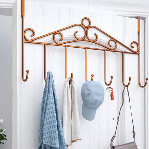 hook behind the door rack wall without perforation door hanger clothing bag storage european style simple atmospheric decoration
hook behind the door rack wall without perforation door hanger clothing bag storage european style simple atmospheric decoration