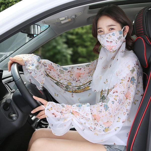 five fingers gloves lady sunscreen girls uv-resistant driving bicycle mittens thin and extended shade sleeve shawl mask 2pcs b9761, Blue;gray
five fingers gloves lady sunscreen girls uv-resistant driving bicycle mittens thin and extended shade sleeve shawl mask 2pcs b9761, Blue;gray