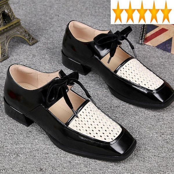 mary jane sandals women spring autumn vintage office lady elegant genuine leather lace up square toe design mules shoes1, Black
mary jane sandals women spring autumn vintage office lady elegant genuine leather lace up square toe design mules shoes1, Black