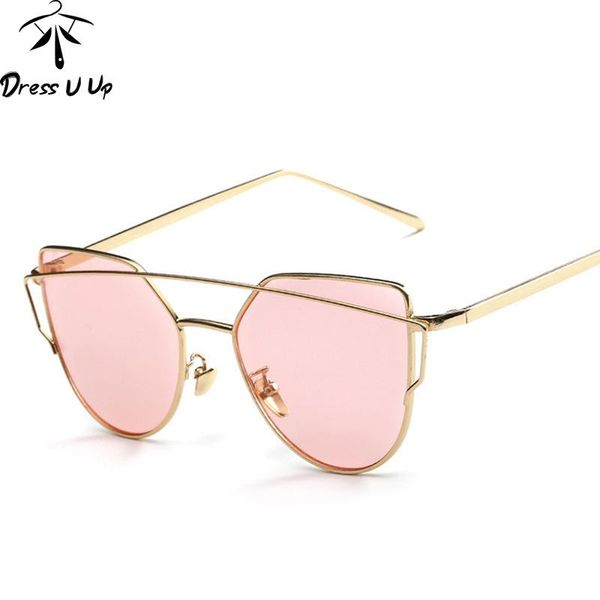 sunglasses dressuup cat eye women brand designer vintage ocean color lens twin-beams men flat panel sun glasses, White;black
sunglasses dressuup cat eye women brand designer vintage ocean color lens twin-beams men flat panel sun glasses, White;black