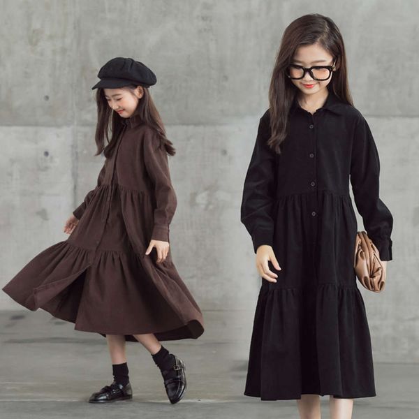 universi girls' autumn 2020 new mid children's mother daughter drs corduroy lapel long sve cake skirt, Red;yellow
universi girls' autumn 2020 new mid children's mother daughter drs corduroy lapel long sve cake skirt, Red;yellow