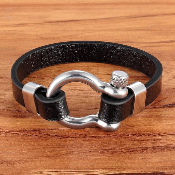 selling new classic hip hop rock style geometric circle toggle clasps men's leather bracelet 19cm 21cm size meaningful gift h bbylyl, Golden;silver
selling new classic hip hop rock style geometric circle toggle clasps men's leather bracelet 19cm 21cm size meaningful gift h bbylyl, Golden;silver