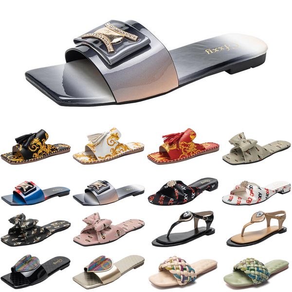 wholesale luxury women slides slippers womens fashion sandals black white slide slipper flat flip flops size 37-42
wholesale luxury women slides slippers womens fashion sandals black white slide slipper flat flip flops size 37-42