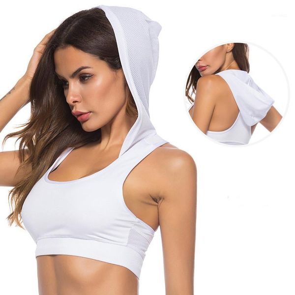 gym clothing women sports bras vest hooded underwear breathable fitness athletic running yoga sport 1, White;black
gym clothing women sports bras vest hooded underwear breathable fitness athletic running yoga sport 1, White;black