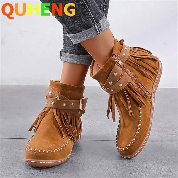boots women's suede short autumn ladies round head side zip retro flat heel ankle fashion tassel buckle female shoes1, Black
boots women's suede short autumn ladies round head side zip retro flat heel ankle fashion tassel buckle female shoes1, Black
