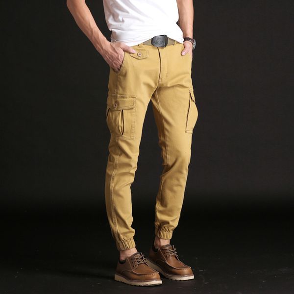 2021 new streetwear men clothing fashion spring autumn thin cargo business work pants skinny outdoor trousers male 73j0, Black
2021 new streetwear men clothing fashion spring autumn thin cargo business work pants skinny outdoor trousers male 73j0, Black