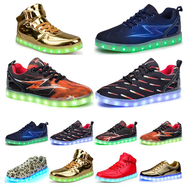 casual luminous shoes mens womens big size 36-46 eur fashion breathable comfortable black white green red pink bule orange two 38
casual luminous shoes mens womens big size 36-46 eur fashion breathable comfortable black white green red pink bule orange two 38