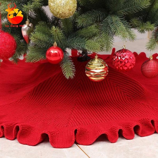 christmas decorations high grade frilly knit tree skirt supplies bottom apron home decor
christmas decorations high grade frilly knit tree skirt supplies bottom apron home decor