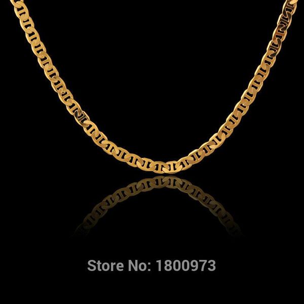 gold color necklace new fashion men jewelry classic link chain collar fashion necklace wholesale, Silver
gold color necklace new fashion men jewelry classic link chain collar fashion necklace wholesale, Silver