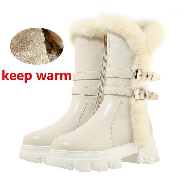 boots 2021 winter snow women's shoes genuine leather fur keep warm female mid-calf metal decoration bottes femme1, Black
boots 2021 winter snow women's shoes genuine leather fur keep warm female mid-calf metal decoration bottes femme1, Black