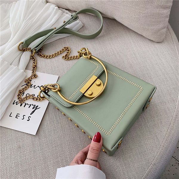 women messenger bag rivet 2020 summer new phone bag brand designer chain fashion handbag small square crossbody shoulder 
women messenger bag rivet 2020 summer new phone bag brand designer chain fashion handbag small square crossbody shoulder