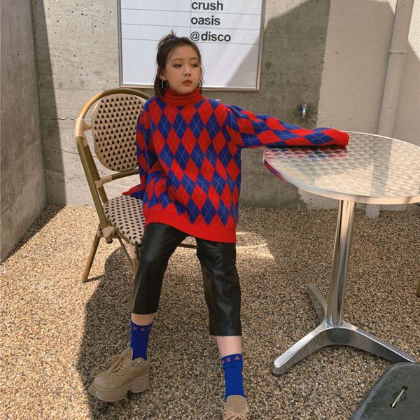 girls' outerwear 2021 spring plaid and sweater autumn new zhongda korean knitwear children's wear m8uv, Blue
girls' outerwear 2021 spring plaid and sweater autumn new zhongda korean knitwear children's wear m8uv, Blue