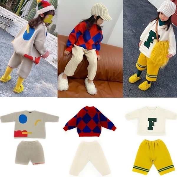 f brand new autumn kids sweaters boys girls cotton knitpullover baby children fashion outwear clothes y200901, Blue
f brand new autumn kids sweaters boys girls cotton knitpullover baby children fashion outwear clothes y200901, Blue