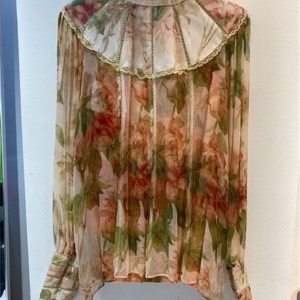 2021 fashion floral female autumn lining bohemian blouse o-neck long sleeves women's silk shirts 5zyw, White
2021 fashion floral female autumn lining bohemian blouse o-neck long sleeves women's silk shirts 5zyw, White