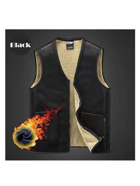 mens winter warm thicken berber fleece v-neck vests jacket windbreak jacket outwear for male warm keeping size -6xl thermal, Black;white
mens winter warm thicken berber fleece v-neck vests jacket windbreak jacket outwear for male warm keeping size -6xl thermal, Black;white