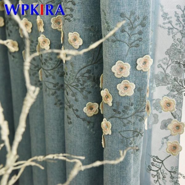 blue embossed embroidery flower blackout curtain for living room girls bedroom europe elegant window drapes panel tulle ad586h1
blue embossed embroidery flower blackout curtain for living room girls bedroom europe elegant window drapes panel tulle ad586h1