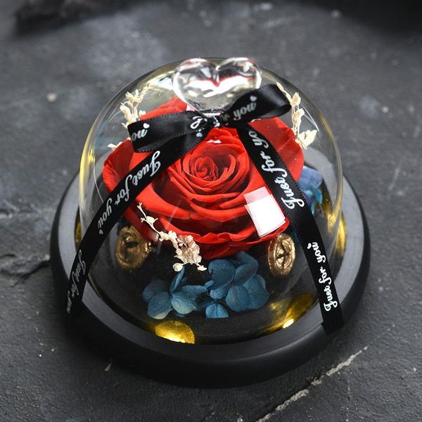 glass with light eternal preserved fresh rose jewelry box with i love you heart necklace strange gift for valentine's girlfriend
glass with light eternal preserved fresh rose jewelry box with i love you heart necklace strange gift for valentine's girlfriend