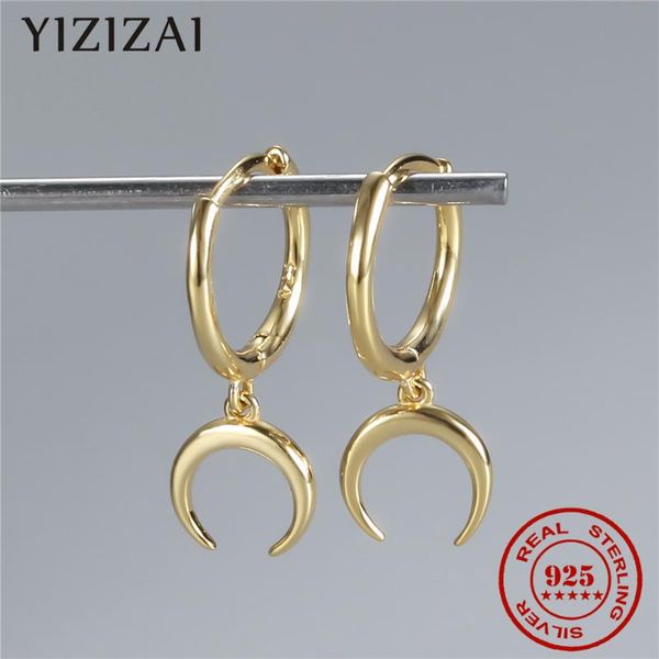 hoop & huggie yizizai genuine 925 sterling silver korean cute moon crescentpendant earrings girls luxury daily matching jewelry, Golden;silver
hoop & huggie yizizai genuine 925 sterling silver korean cute moon crescentpendant earrings girls luxury daily matching jewelry, Golden;silver