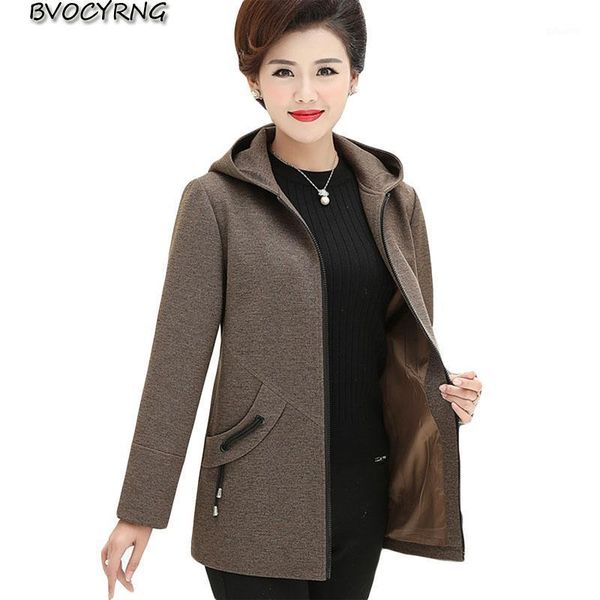 2020 new middle-aged women windbreaker spring and autumn coat hooded elegant lapels jacket female leisure plus size outerwear1, Tan;black
2020 new middle-aged women windbreaker spring and autumn coat hooded elegant lapels jacket female leisure plus size outerwear1, Tan;black