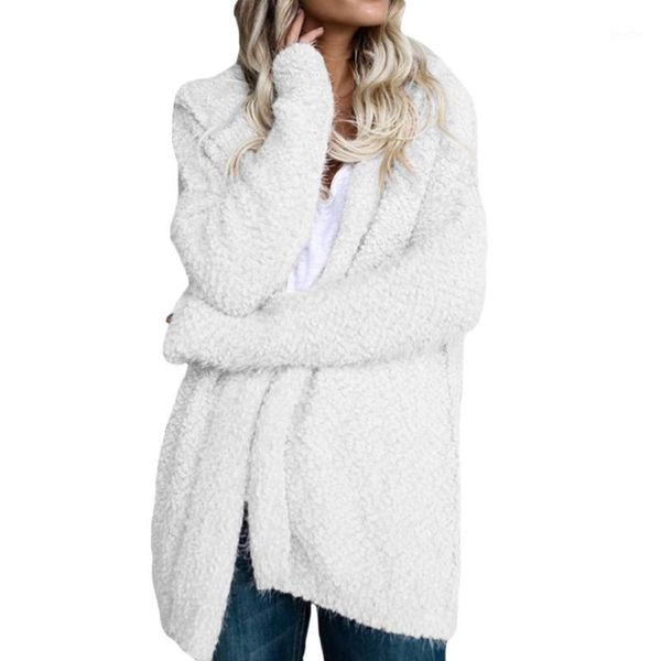 women multicolored long sleeve warm daily solid color cardigans cotton blend loose winter hooded casual elegant1, White
women multicolored long sleeve warm daily solid color cardigans cotton blend loose winter hooded casual elegant1, White