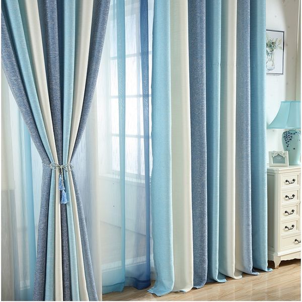 blue striped printed blackout curtains for living room modern window blinds for married room study room kids cortinas rideaux
blue striped printed blackout curtains for living room modern window blinds for married room study room kids cortinas rideaux