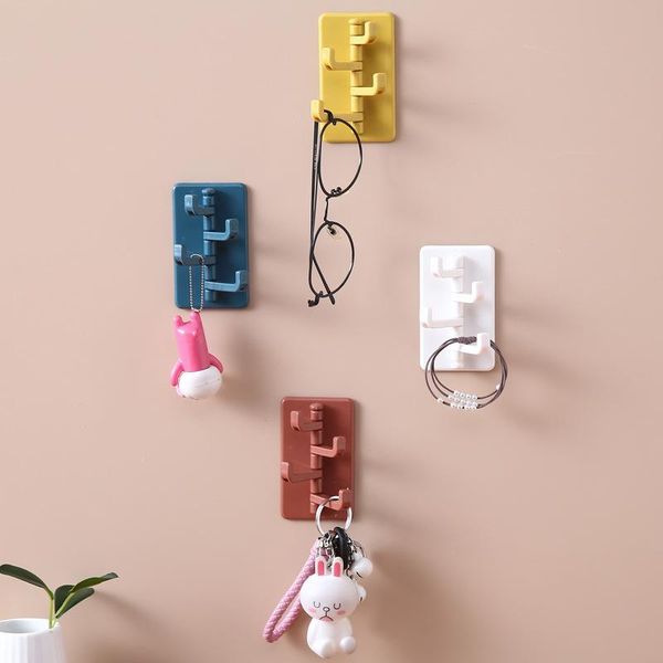 stylish and simple four-linked hook rotatable multi-purpose key umbrella clothes hook strong bathroom adhesive key holder wall
stylish and simple four-linked hook rotatable multi-purpose key umbrella clothes hook strong bathroom adhesive key holder wall