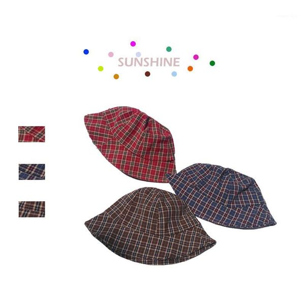 caps & hats fresh plaid checked kid bucket hat baby sun collapsible fisherman cap for spring summer picnic accessories1, Yellow
caps & hats fresh plaid checked kid bucket hat baby sun collapsible fisherman cap for spring summer picnic accessories1, Yellow