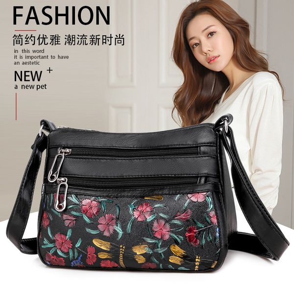 hbp non-brand middle aged and elderly women's light soft leather shoulder bag mother fashion printing granny travel slant cross bag spo
hbp non-brand middle aged and elderly women's light soft leather shoulder bag mother fashion printing granny travel slant cross bag spo