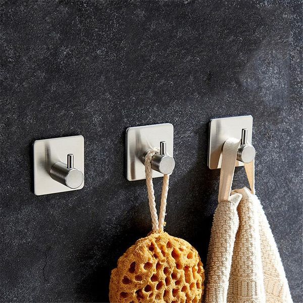 304 stainless steel metal sticky single hook single hanger for door wall kitchen bathroom hook1
304 stainless steel metal sticky single hook single hanger for door wall kitchen bathroom hook1